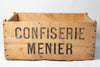 Vintage French Confiserie Menier Crate