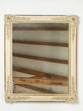 Antique 19th Century French painted mercury mirror