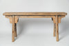 Rustic Chinese elm pig benches