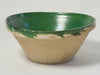 Antique French Green glaze Tian Bowl, Rare