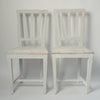 Pair Antique Swedish Leksand Chairs