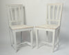 Pair Antique Swedish Leksand Chairs