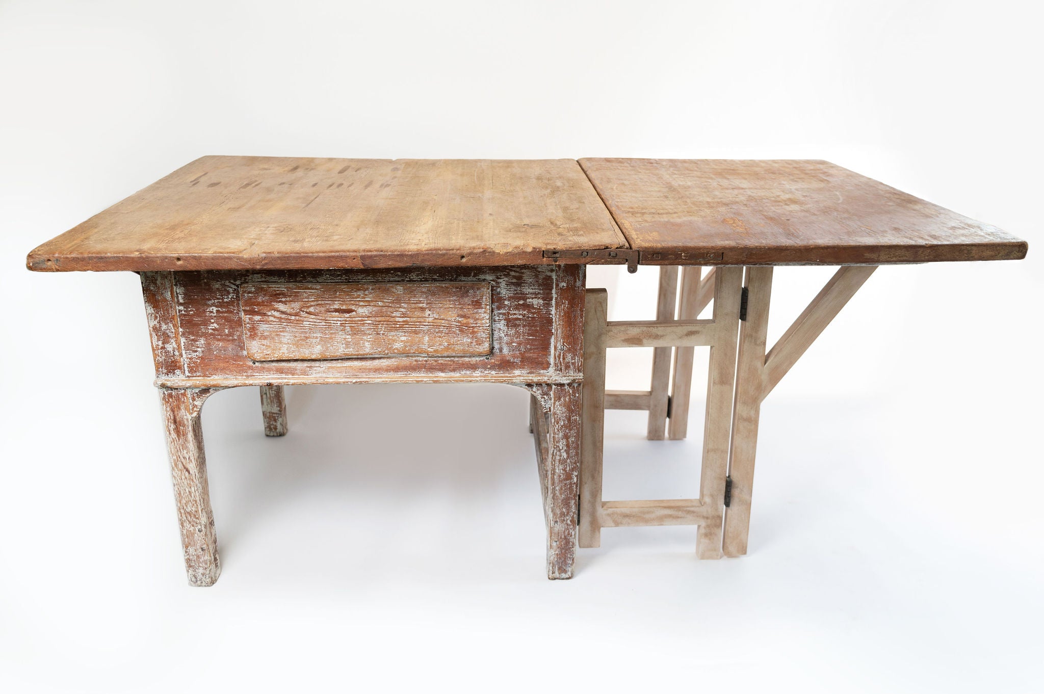 Antique 18th Century Baroque Country Kitchen table