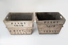 Antique French Champagne Trugs