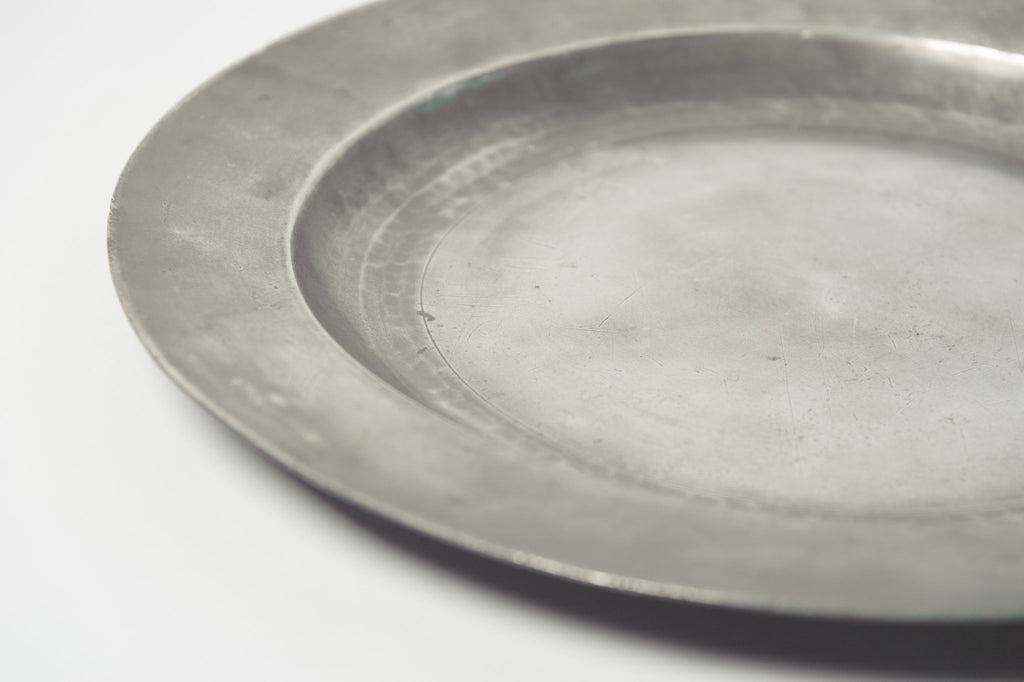 Antique Pewter Charger 42cm