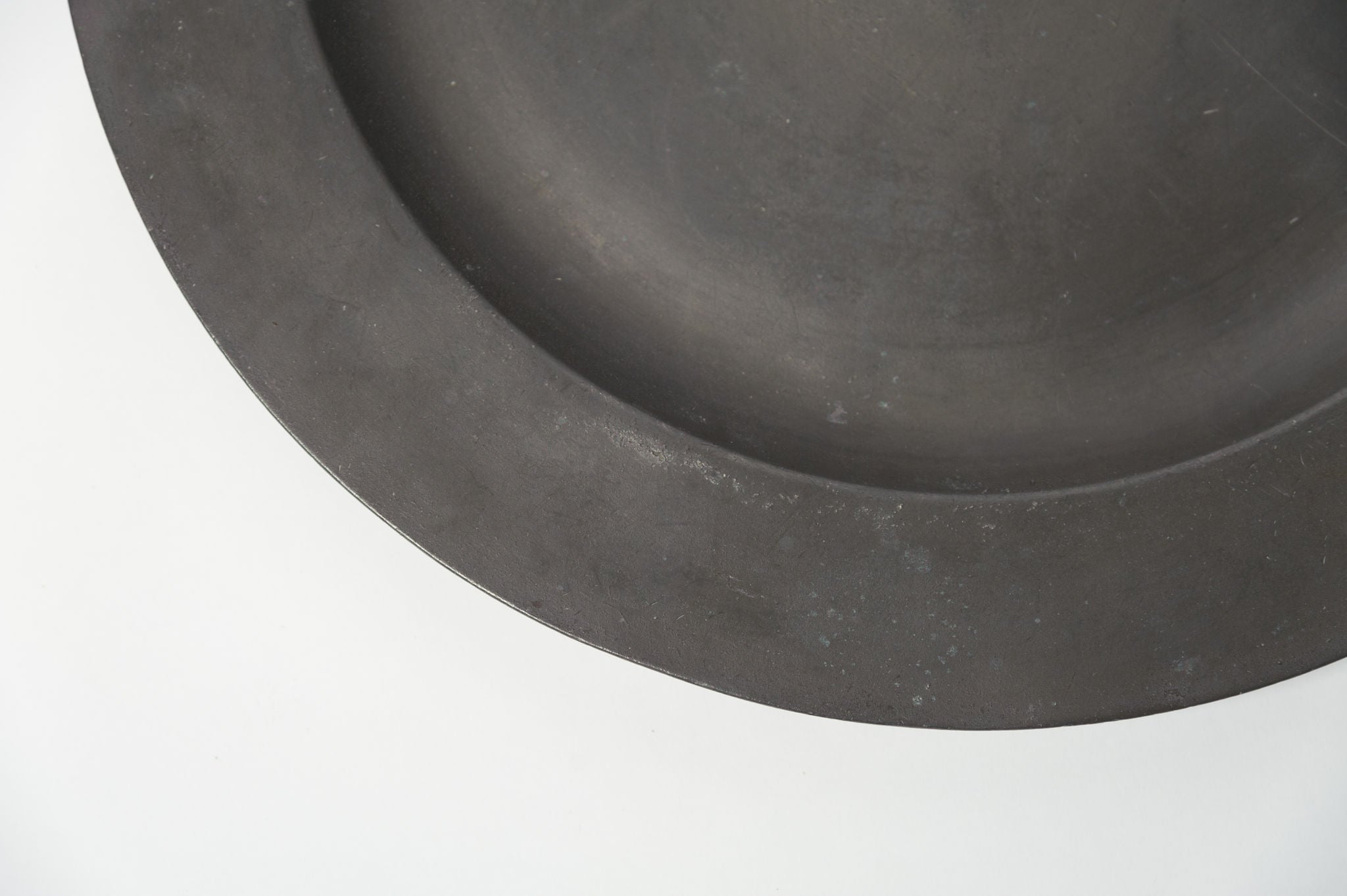 Antique Pewter Charger 42cm