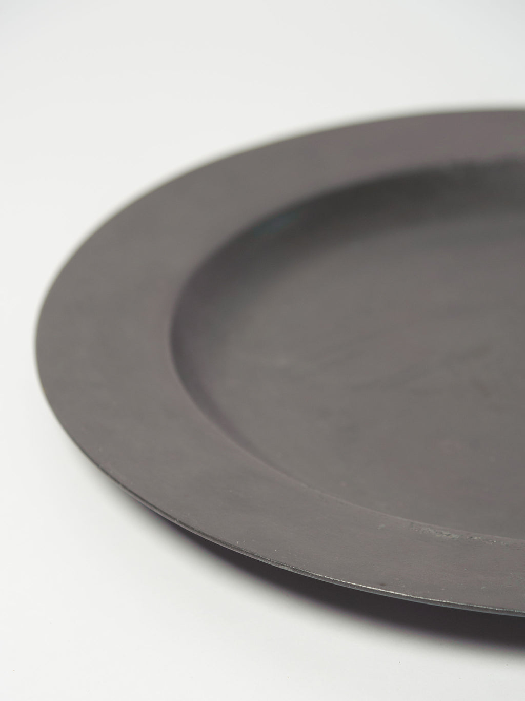 Antique Pewter Charger 42cm