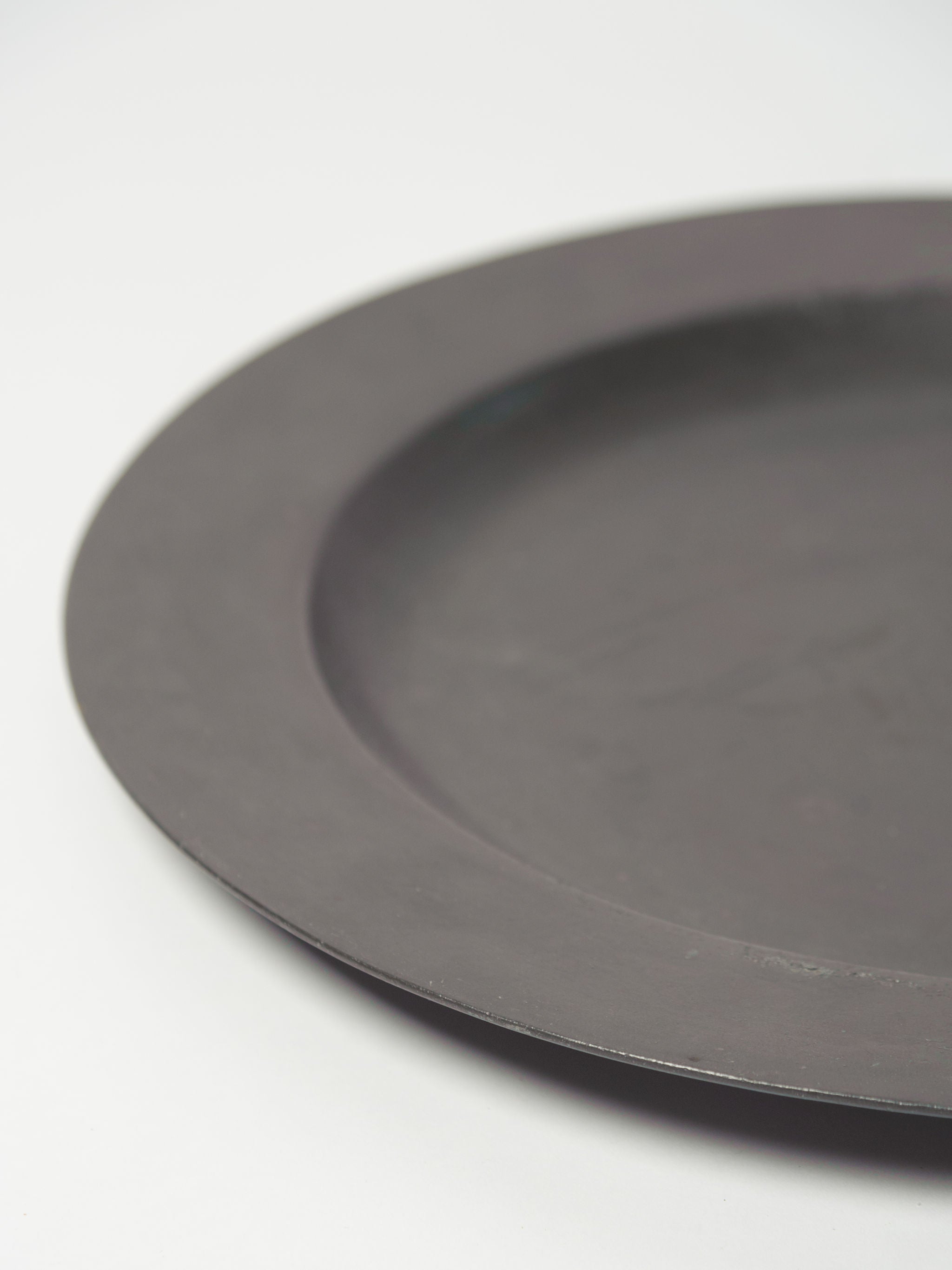 Antique Pewter Charger 42cm