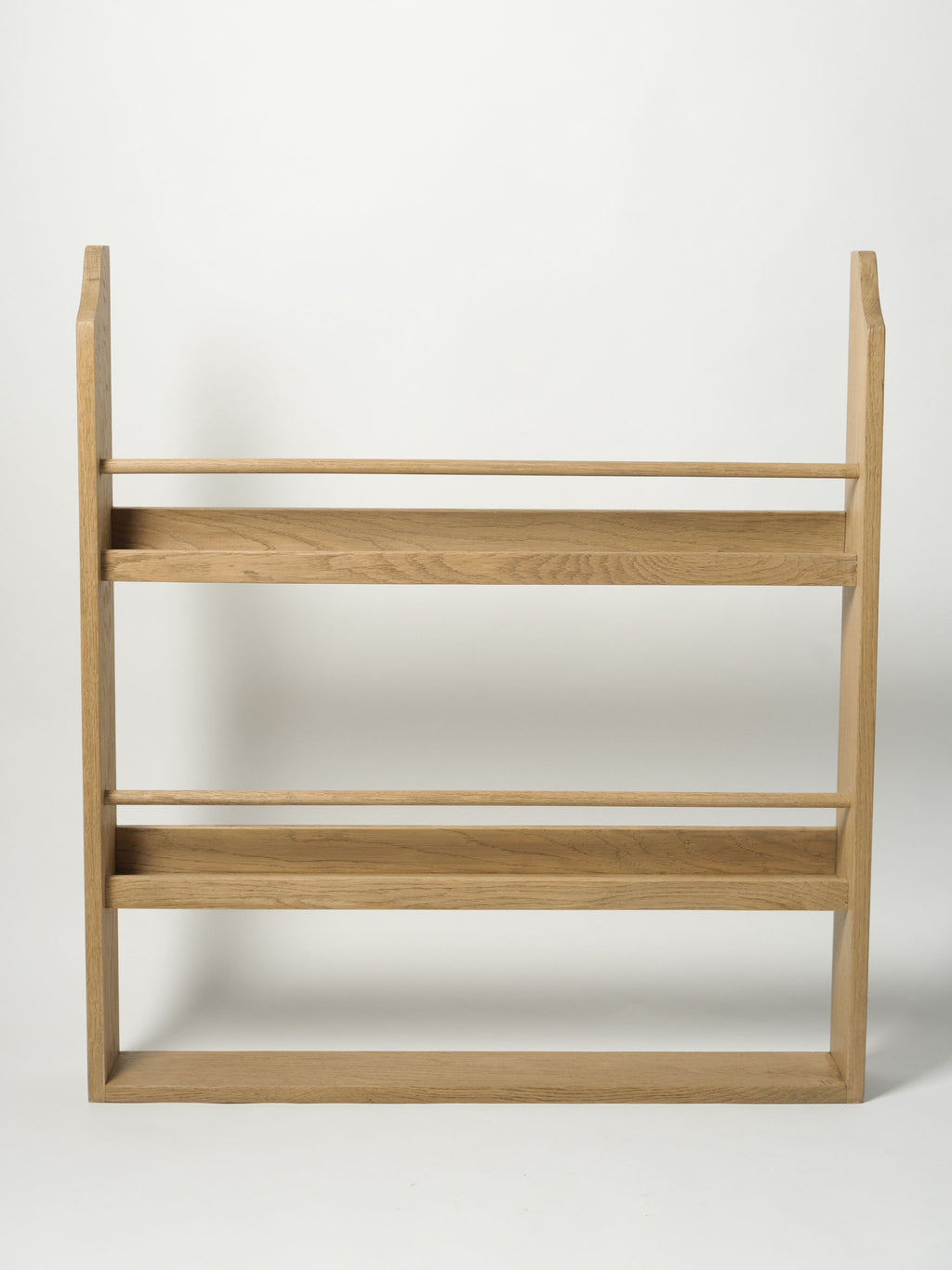Handcrafted Oak Plate Rack