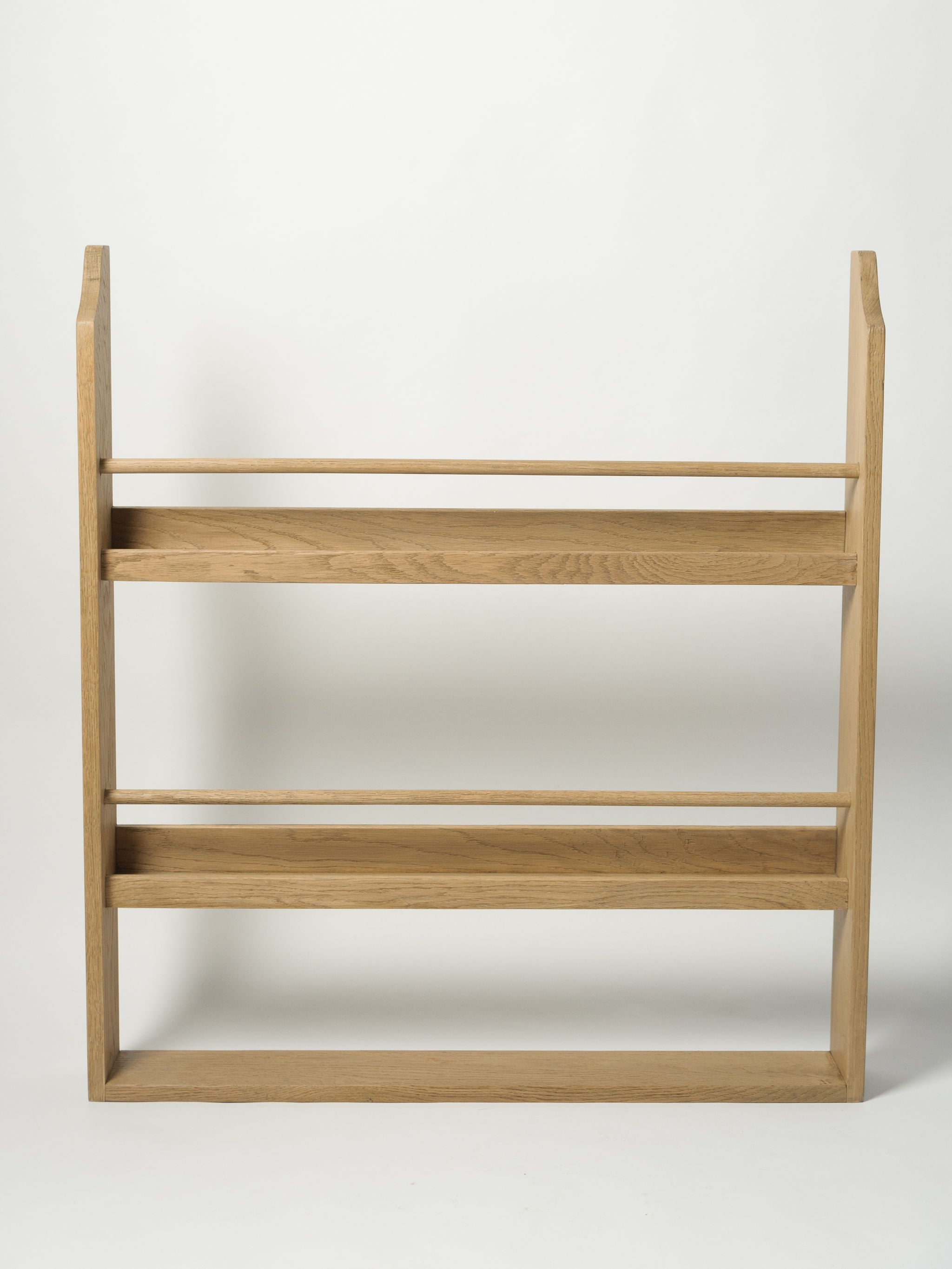Handcrafted Oak Plate Rack