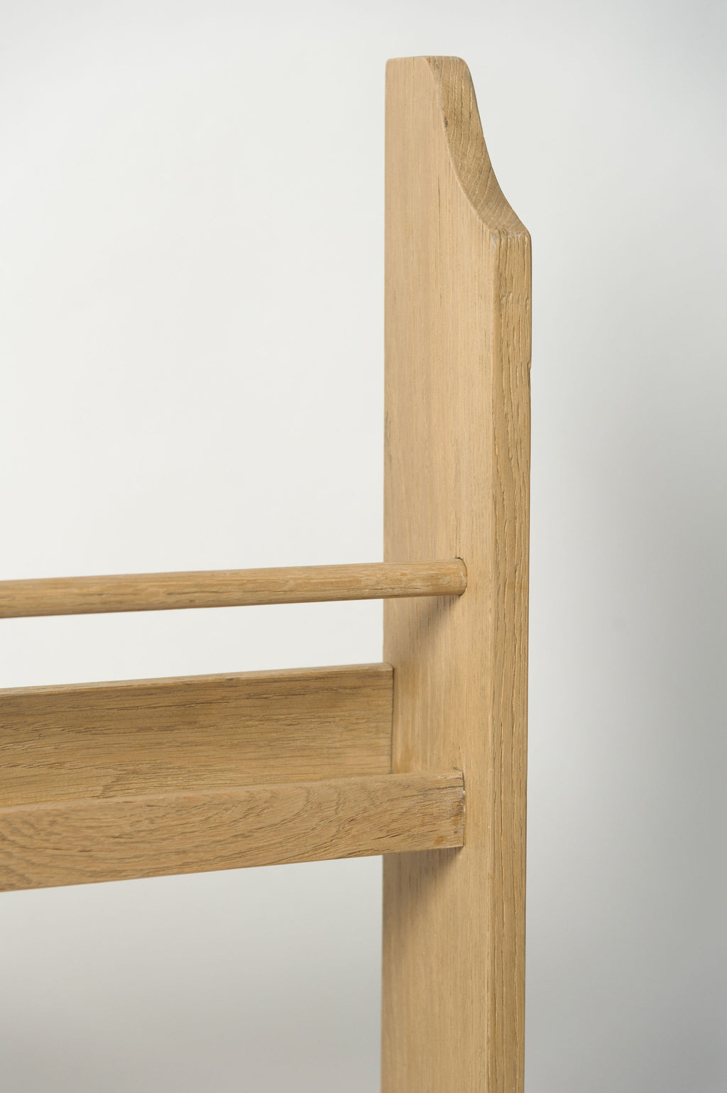 Handcrafted Oak Plate Rack