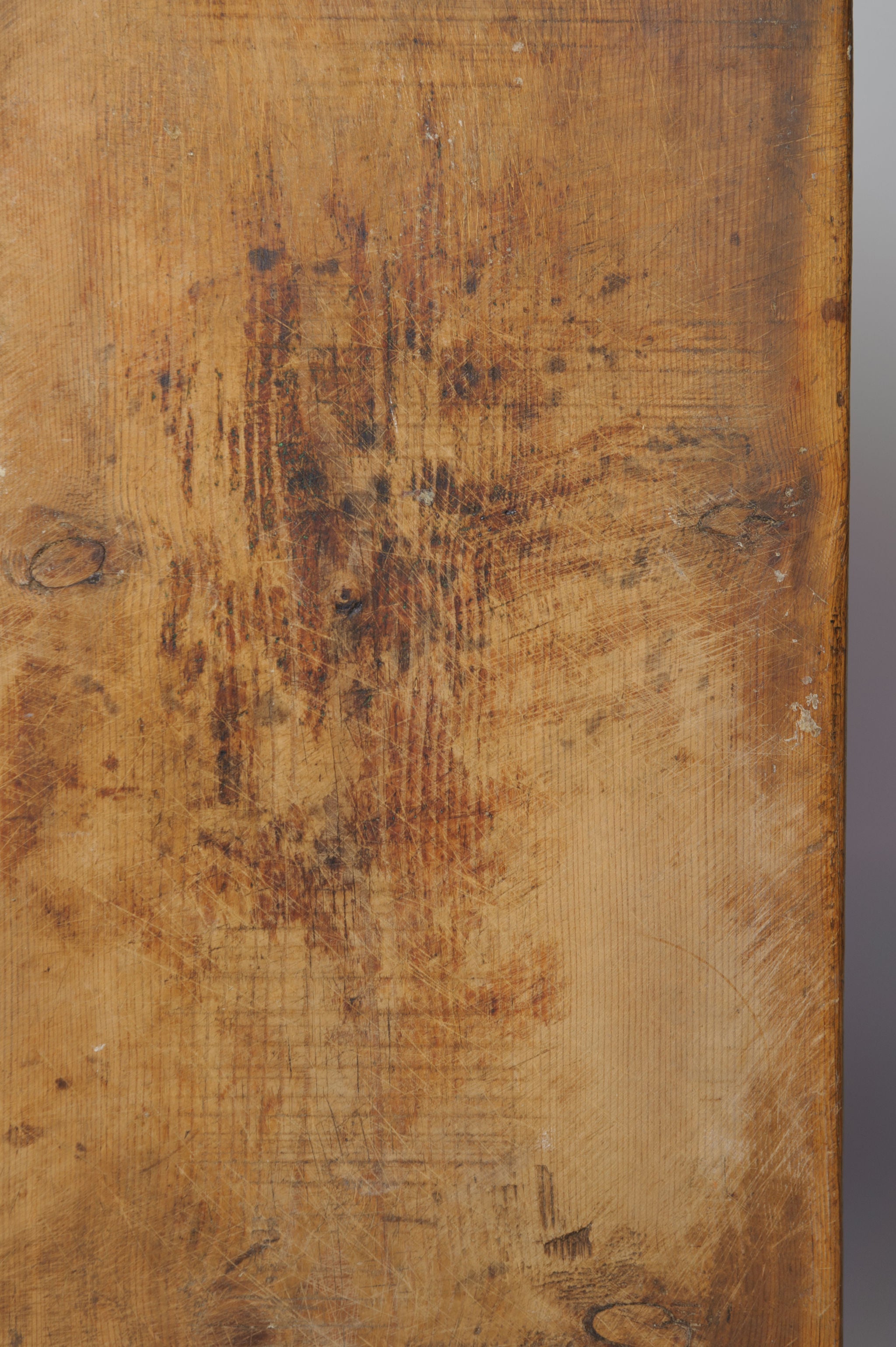 Amazing huge antique dough board