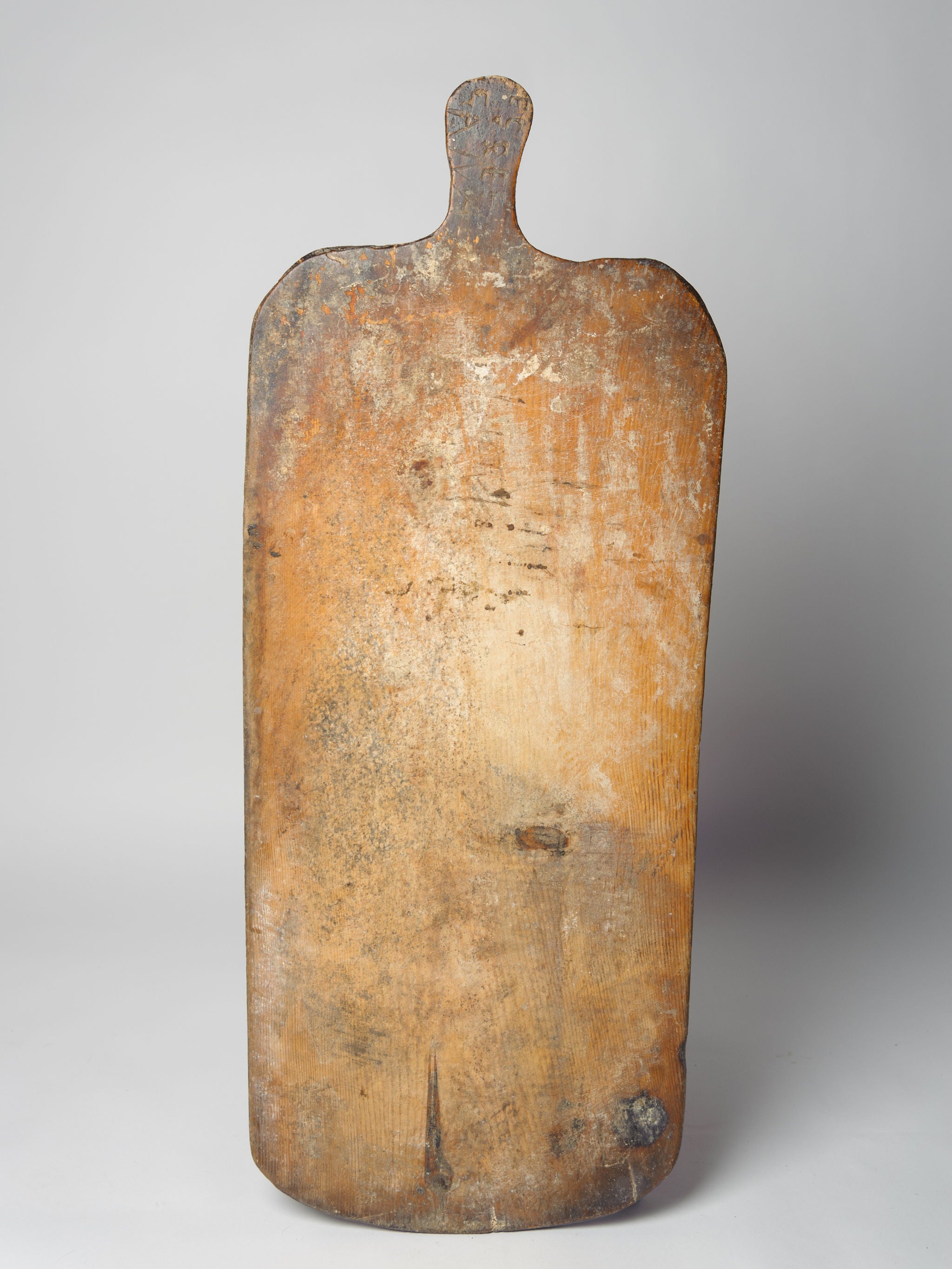 Amazing large antique dough board