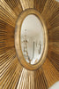 Amazing Large Gilt Sunburst Mirror