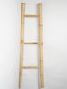 Vintage French Bamboo Ladder