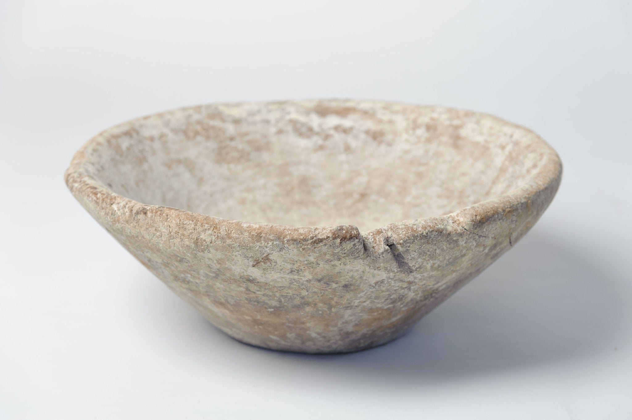 Amazing Antique Rustic Wooden Bakery Bowls