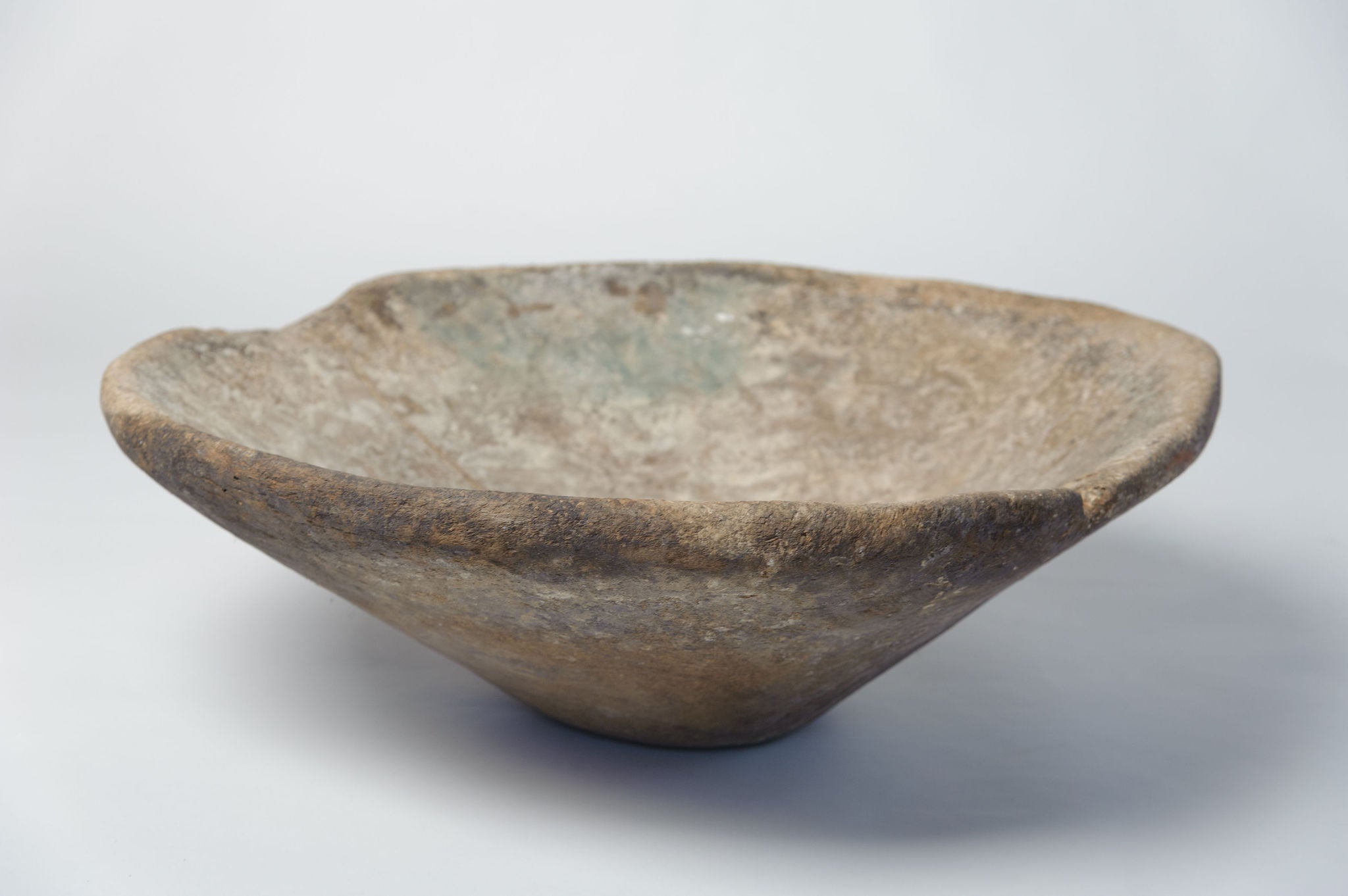 Amazing Antique Rustic Wooden Bakery Bowls