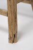 Vintage Rustic elm stool