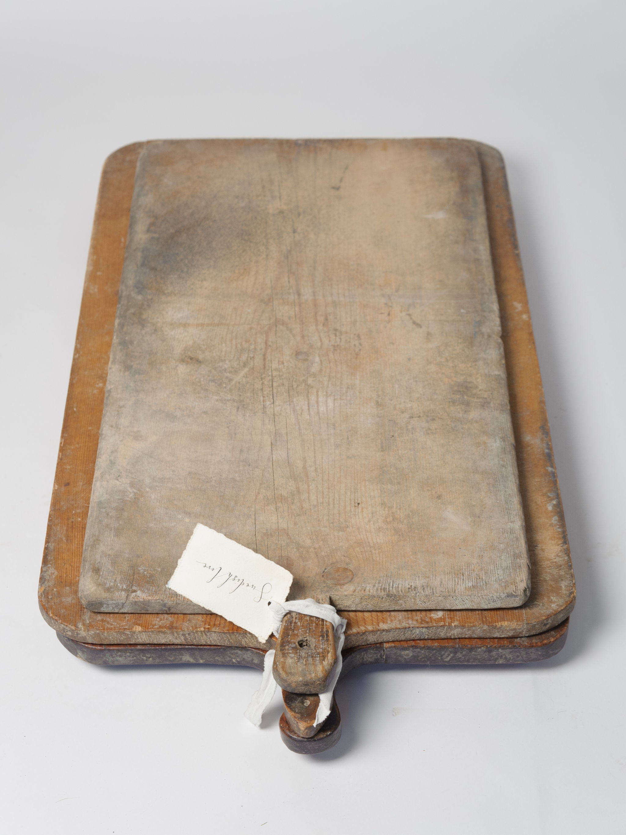 Amazing large antique dough boards