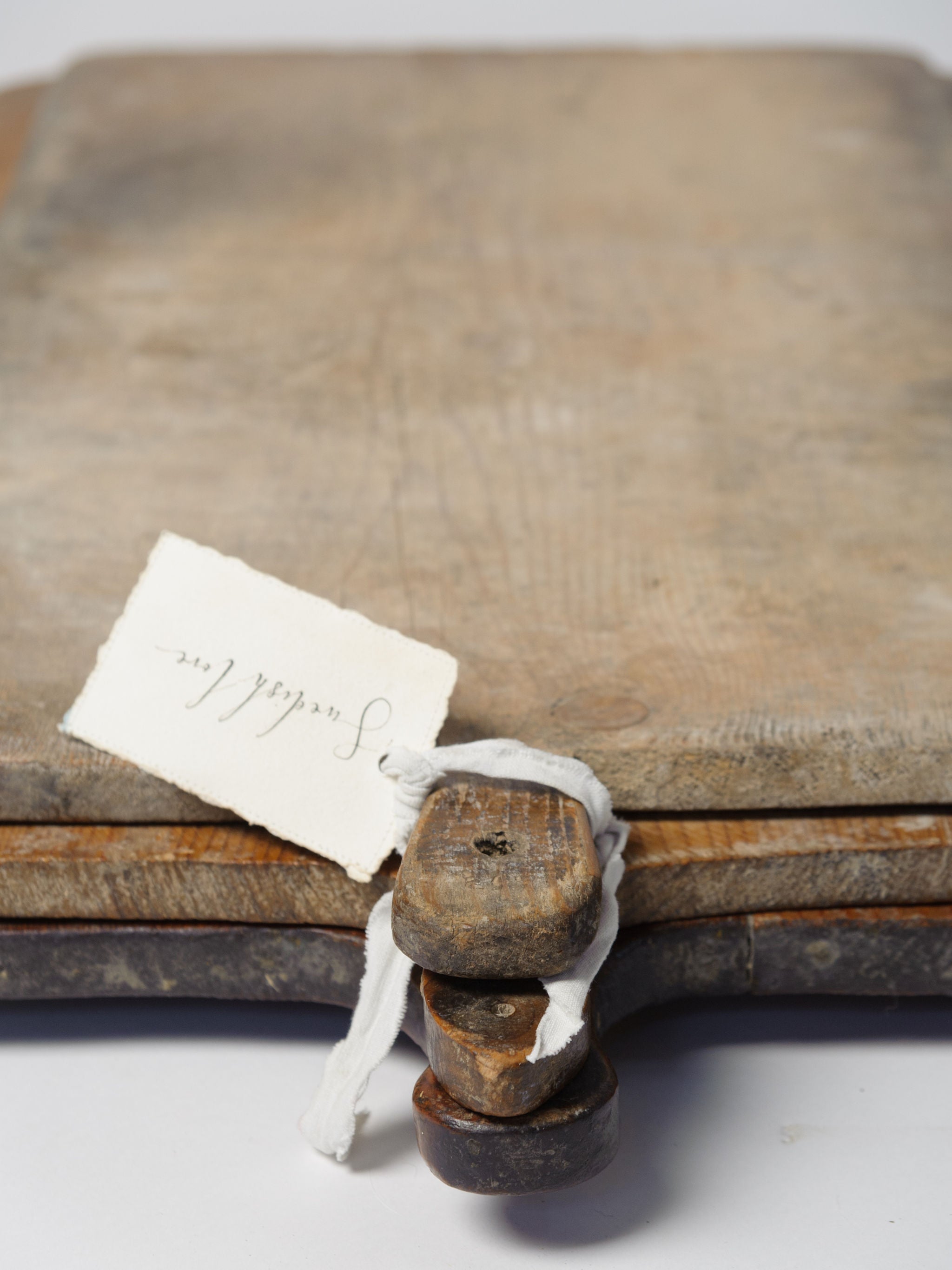 Amazing large antique dough boards
