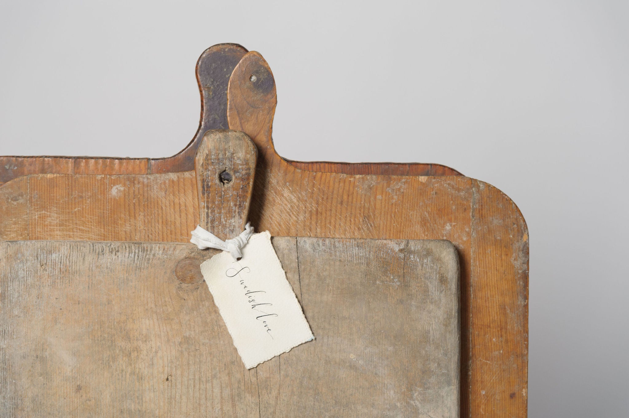 Amazing large antique dough boards