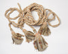 Beautiful Antique French Passementerie Tassel with extra long cord