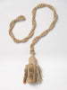 Beautiful Antique French Tassels with braided loop