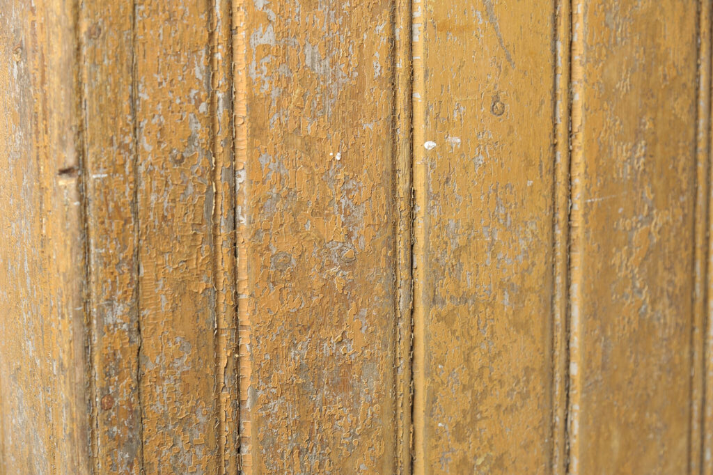 Antique Swedish Log Bin with original Paint