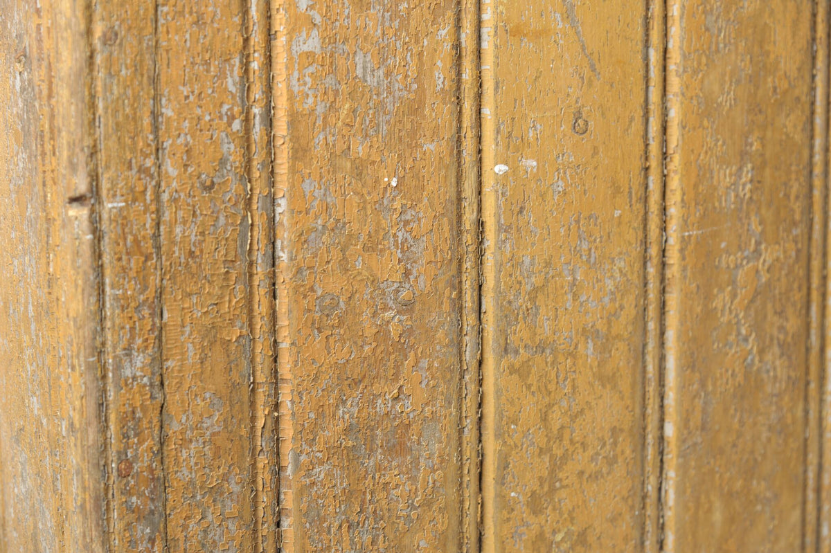 Antique Swedish Log Bin with original Paint