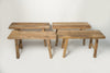 Gorgeous Reclaimed Elm Two Seater Benches