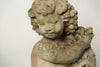 Amazing Pair Vintage French Cherub Statues with aged patina