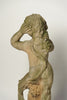 Amazing Pair Vintage French Cherub Statues with aged patina
