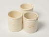 Collection Vintage French Ceramic Mustard Pots