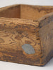 Antique Japanese Wooden Box with metal repair