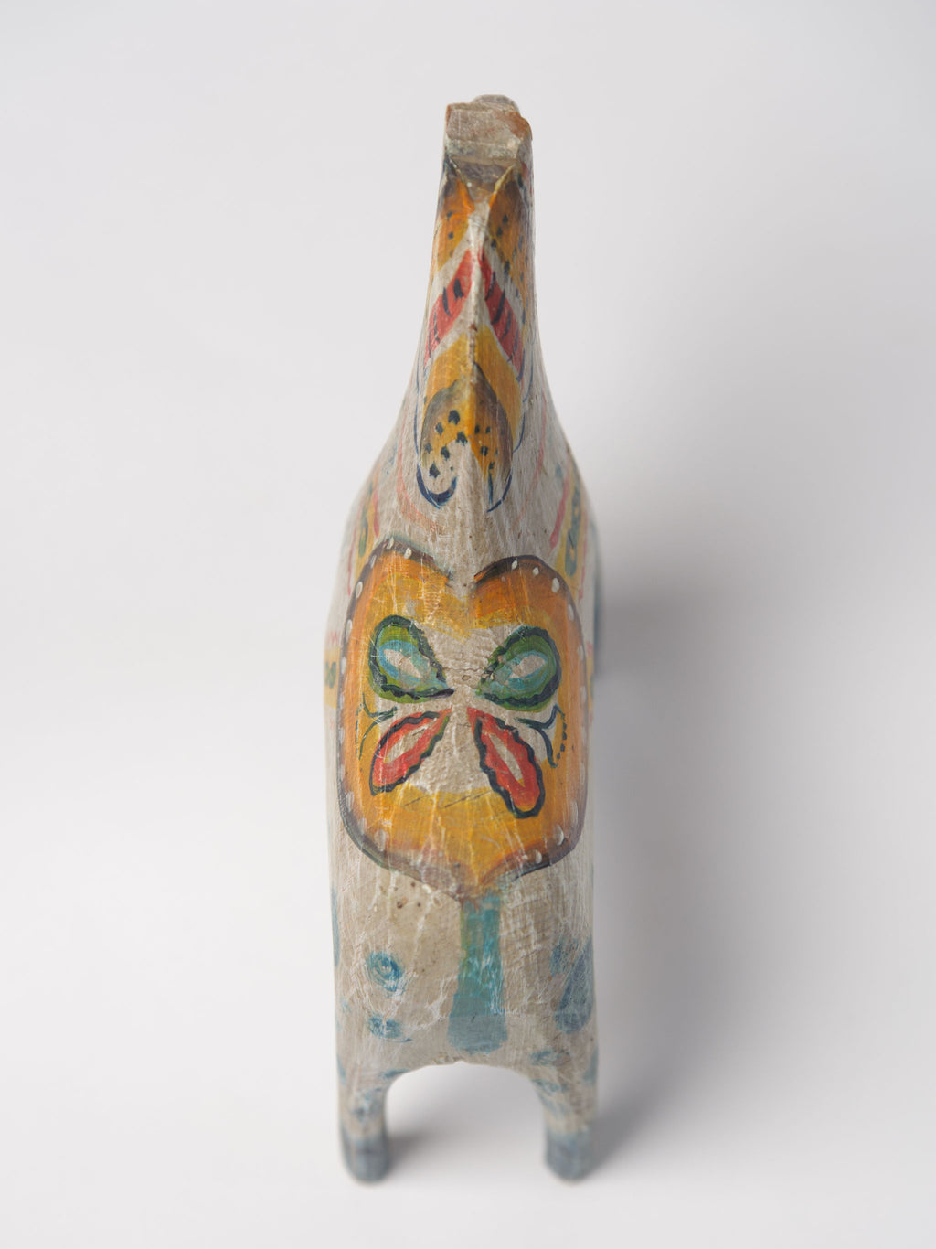 Antique Swedish dala horse (rare)