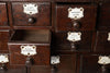 Antique 19th Century medical botany apothecary drawers