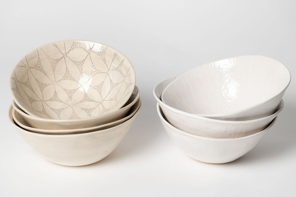 Wonki ware Pasta/Noodle bowls