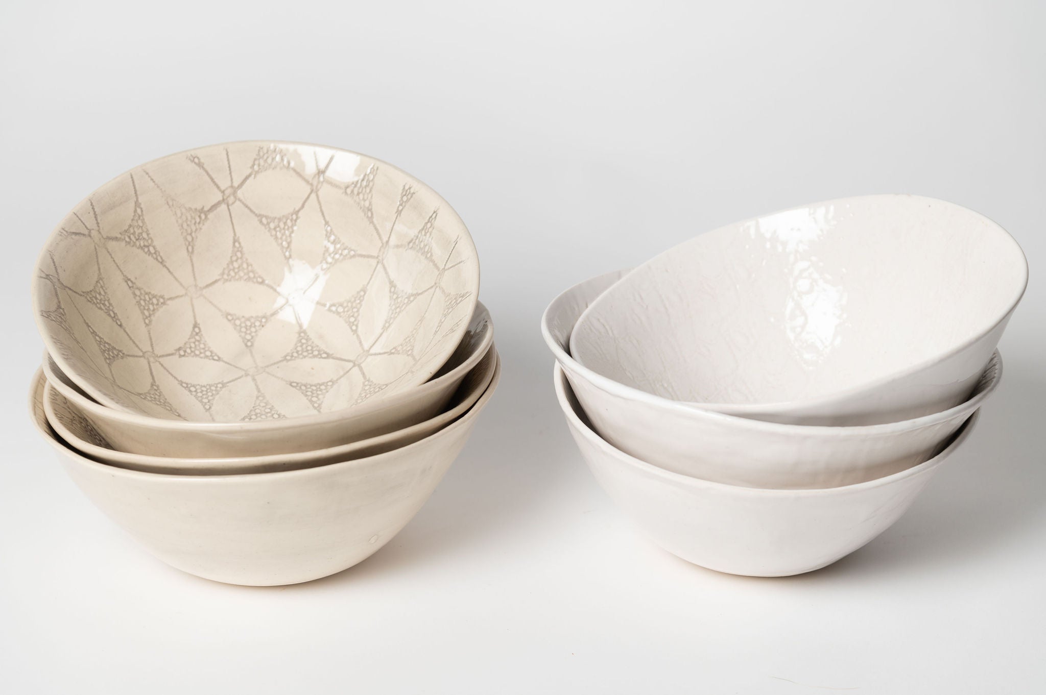 Wonki ware Pasta/Noodle bowls