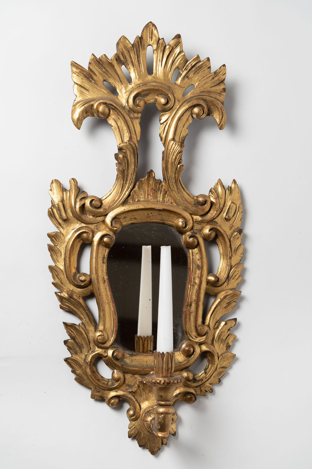 Antique French Gilt Girondelle Mirror