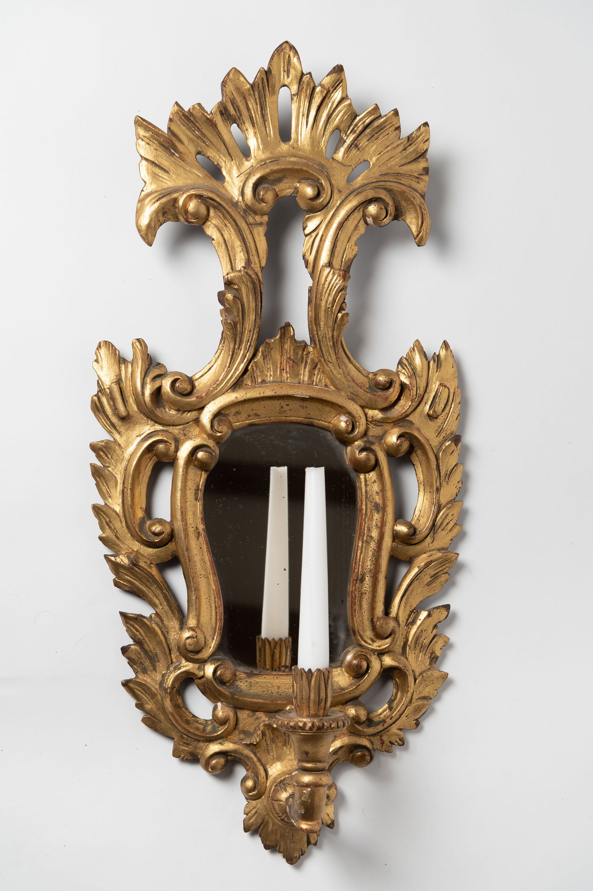 Antique French Gilt Girondelle Mirror