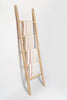 Rustic raw wood ladder