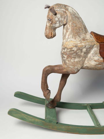 Antique 19th Century Swedish Rocking horse