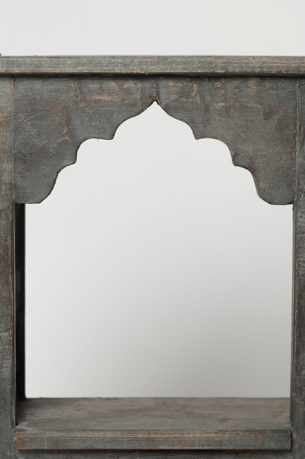 Hand crafted Indian wall shelf display unit