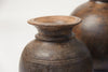 Collection Vintage Wooden Indian Pots