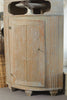 Antique Swedish Gustavian 2 piece Corner Cabinet