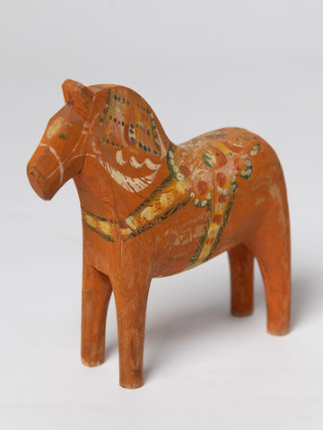 Antique Swedish Dala horse