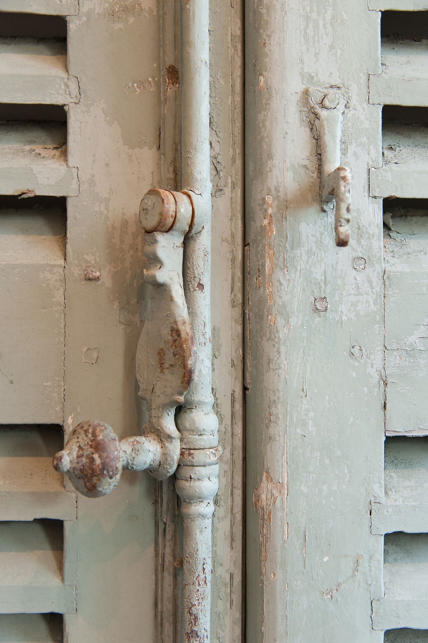 Pair Antique 19th Century French Shutters - Decorative Antiques UK  - 2