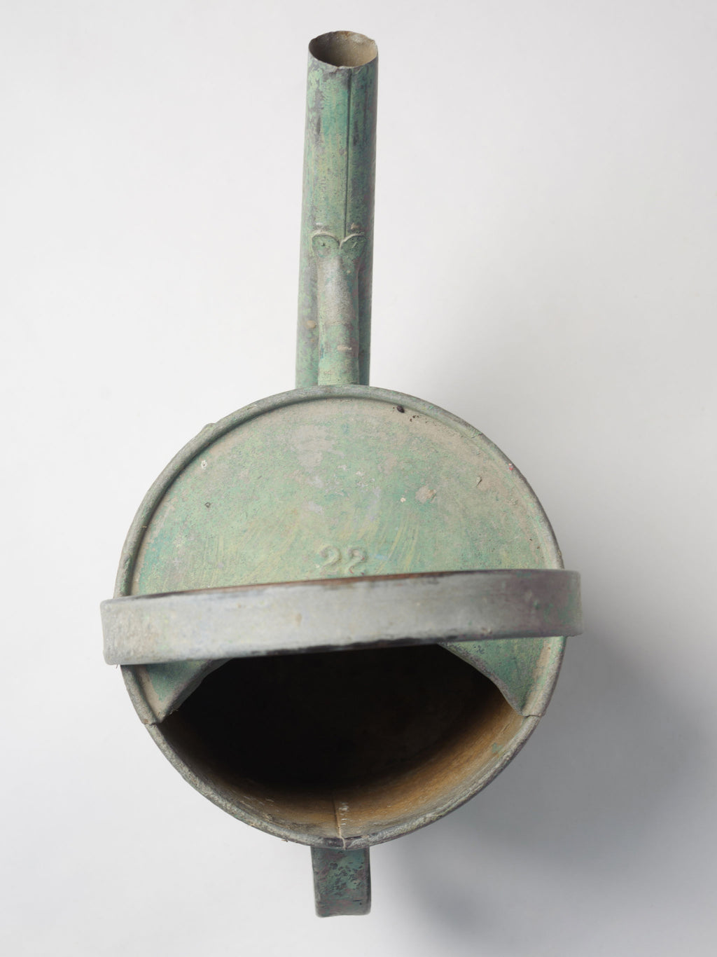 Antique French Green Watering Can
