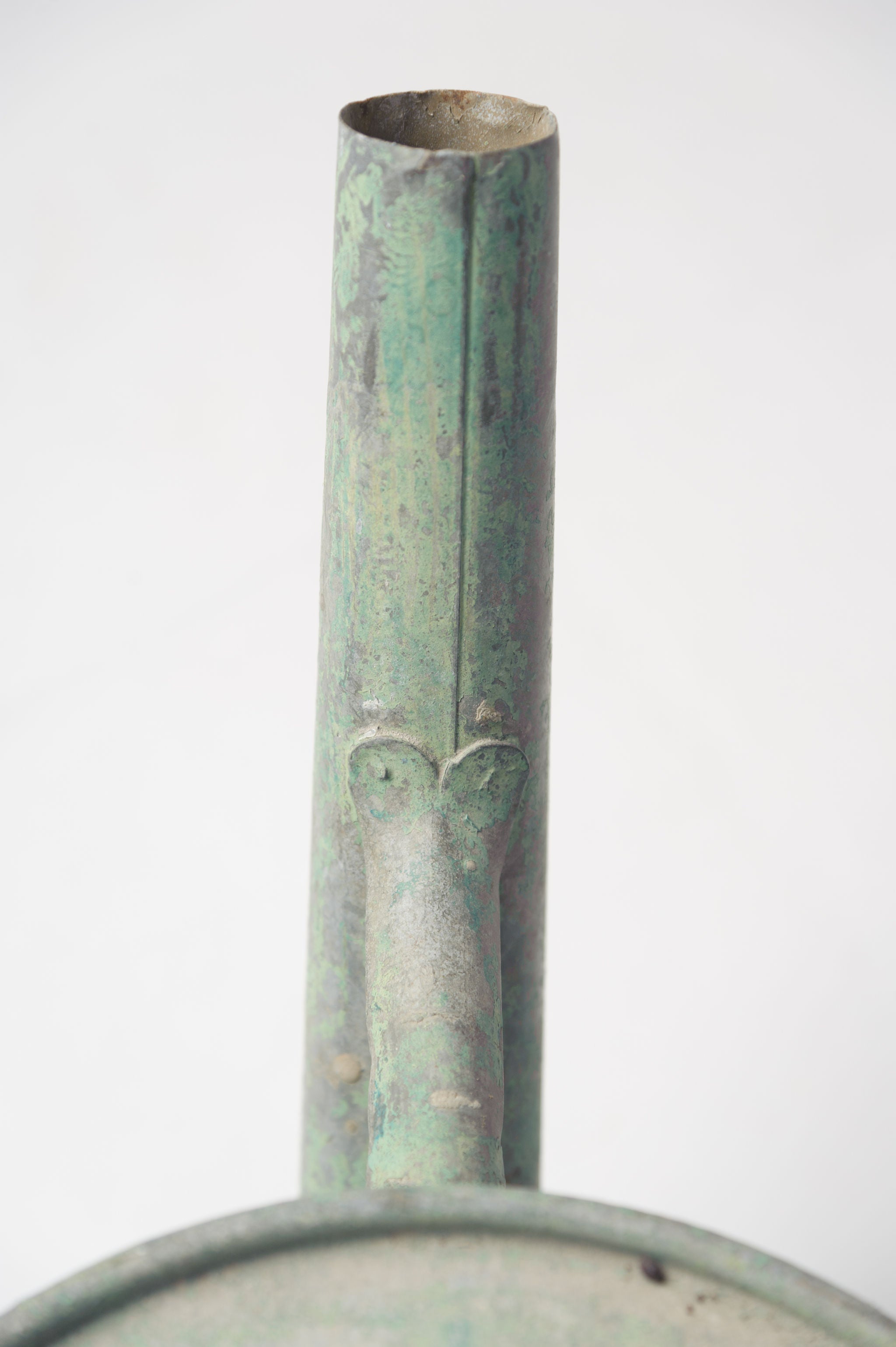 Antique French Green Watering Can
