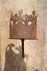 Antique French Terracotta Roof Tile Candle Wall sconce